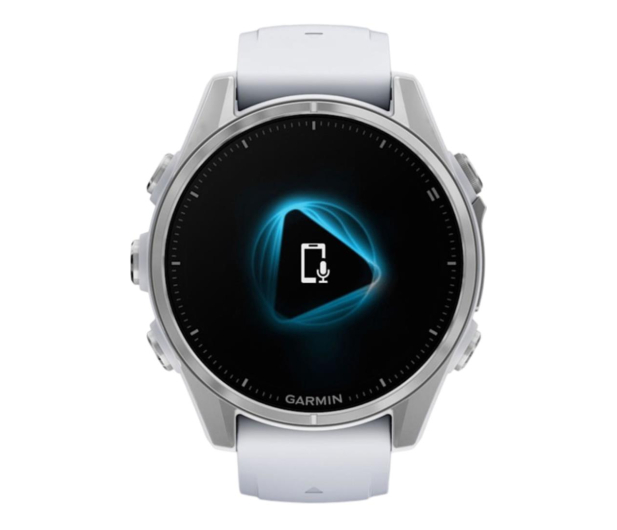 GARMIN Fenix 8 AMOLED Standard Edition 43mm Srebrny z białym paskiem (010-02903-00) - 1277066 - zdjęcie 2